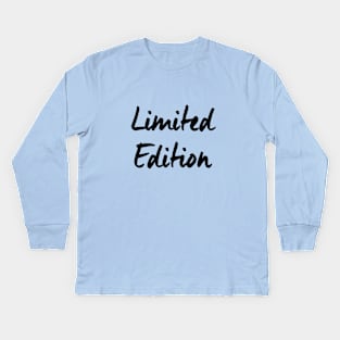 Limited Edition Kids Long Sleeve T-Shirt